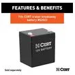 CURT LOCKABLE BATT BOX